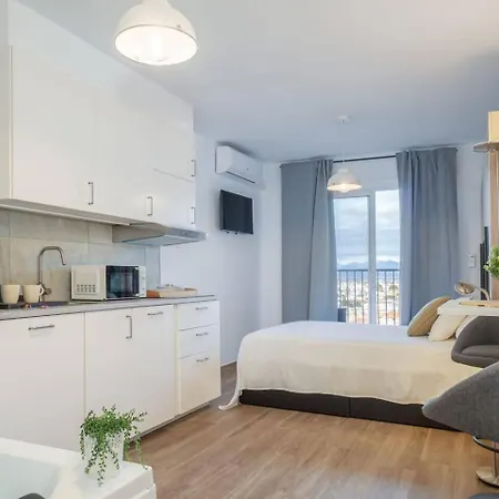 Estudio Con Jacuzzi Y Vistas Al Mar アパート